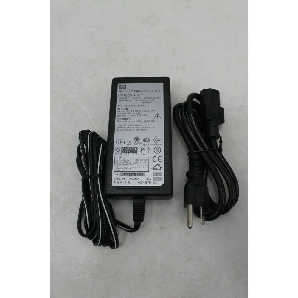 HP Hewlett Packard AC/DC Adapter 0960-4340 Printer Power Supply